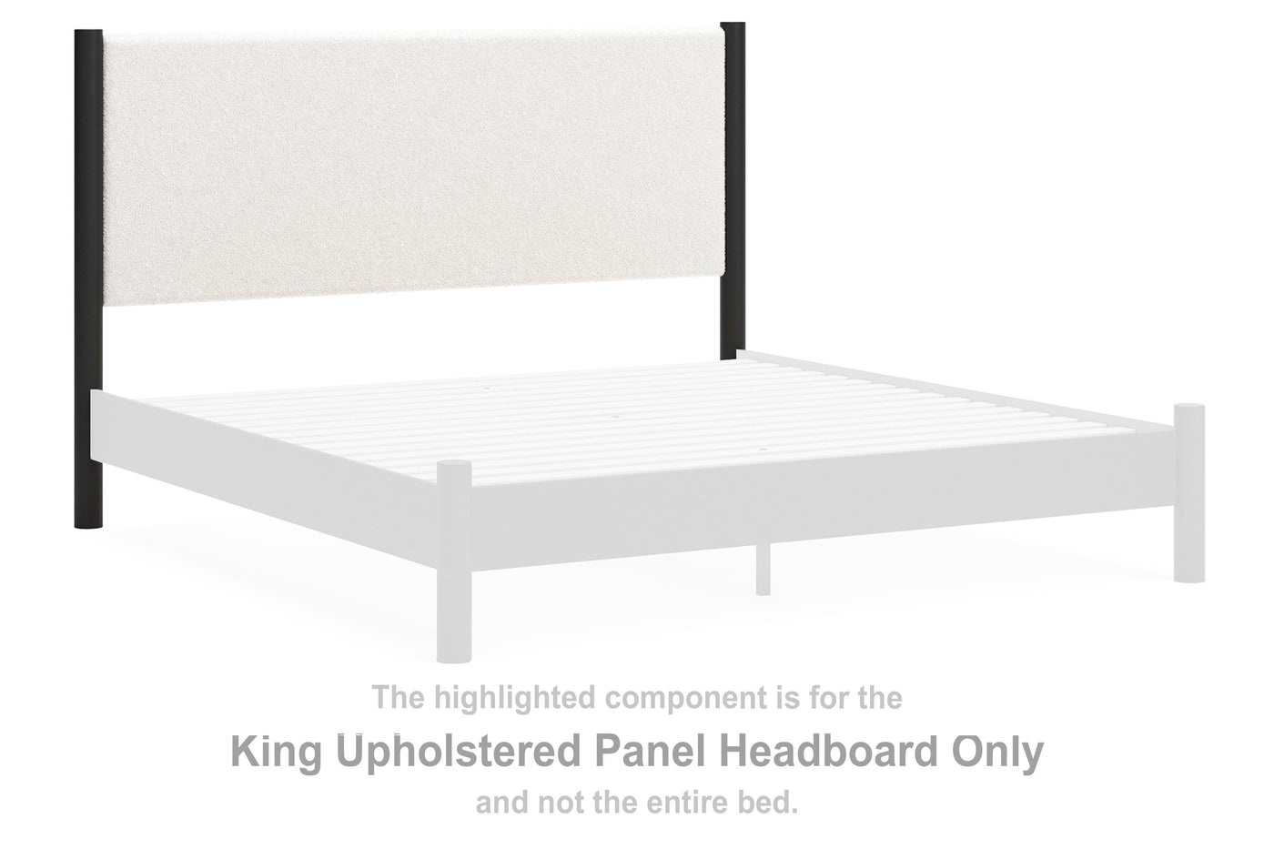 Fargenta King Upholstered Panel Headboard