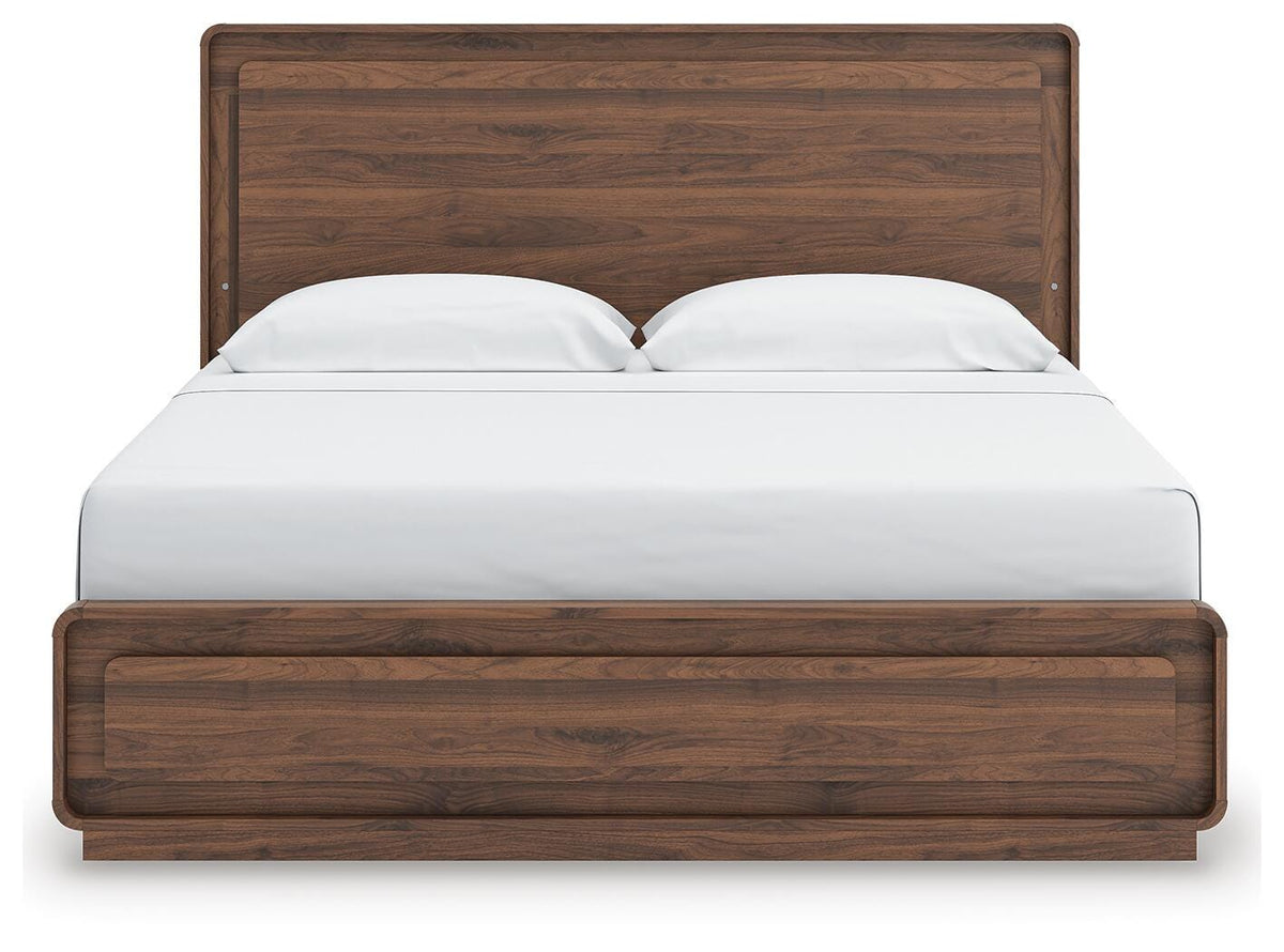 Sinclair King Panel Bed and 2 Nightstands