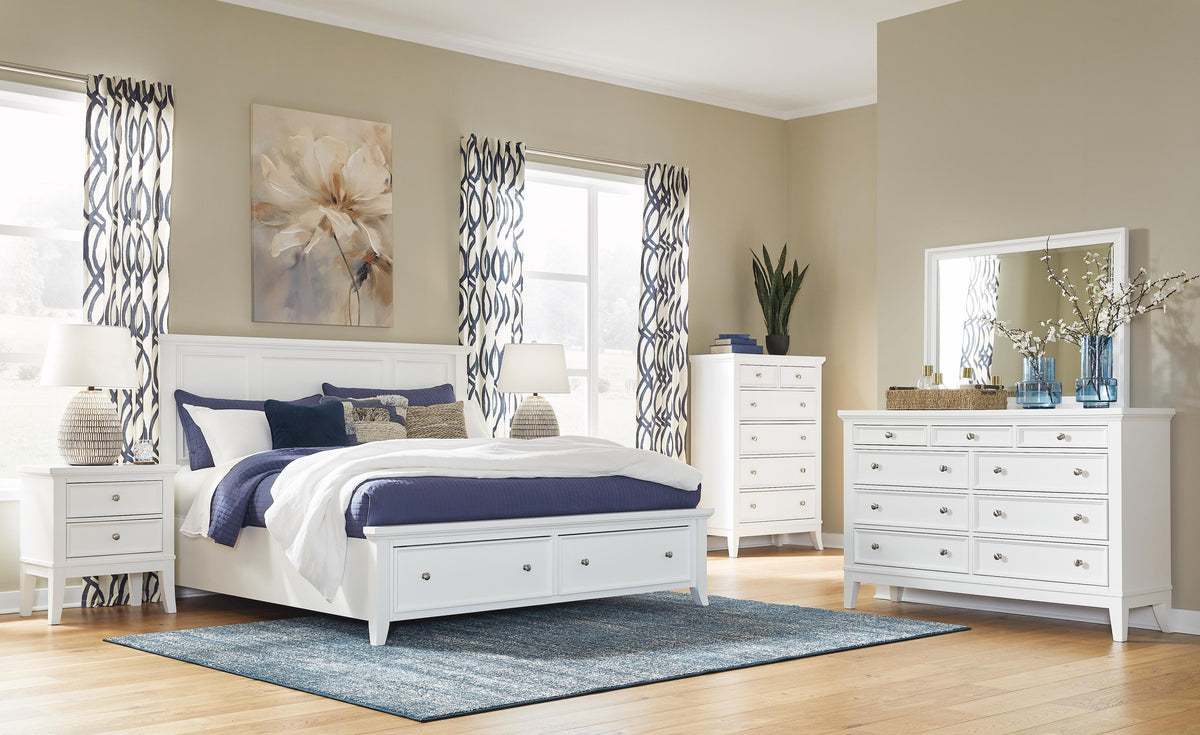 Kiama Vale King Panel Storage Bed