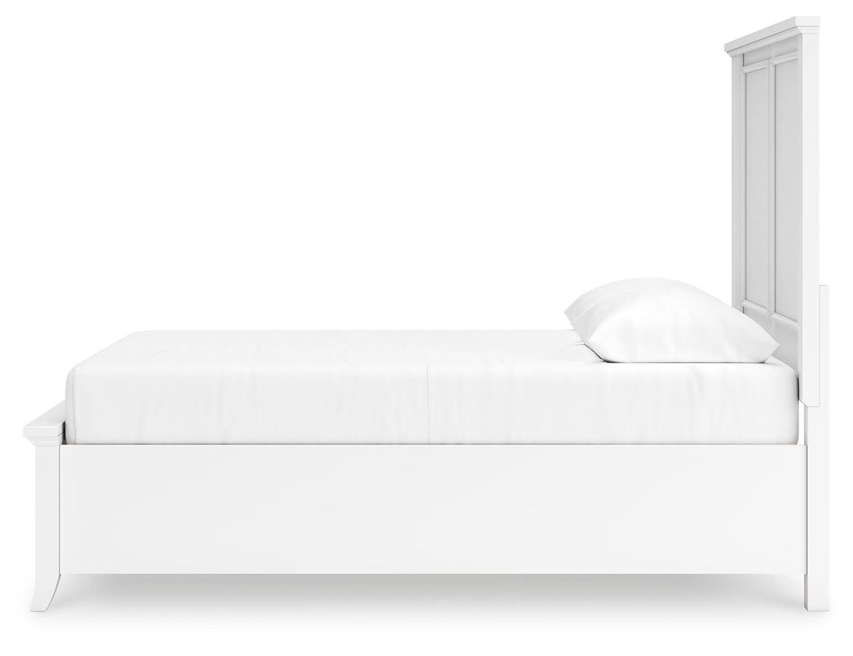 Kiama Vale Queen Panel Bed with Dresser and Mirror