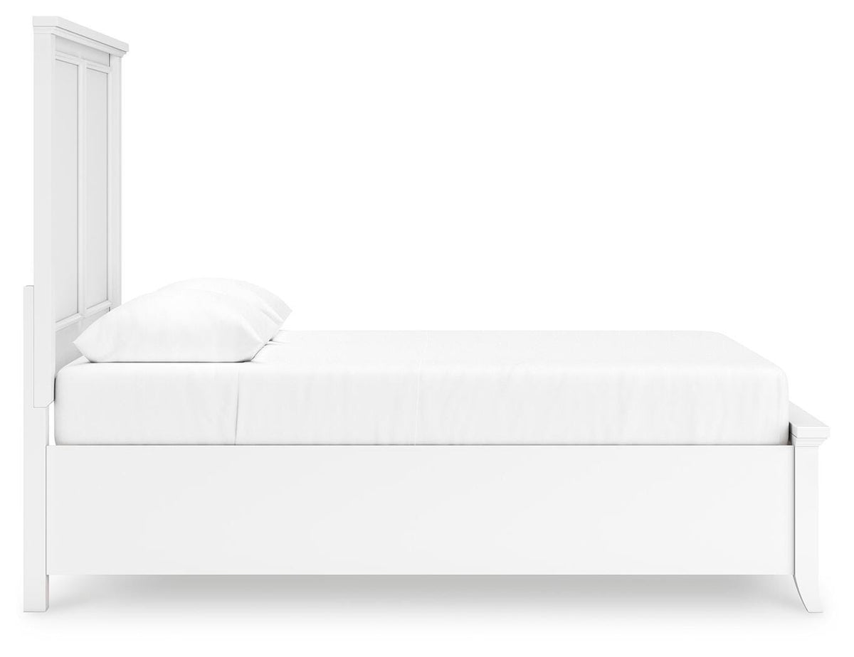 Kiama Vale Queen Panel Bed with Dresser and Mirror