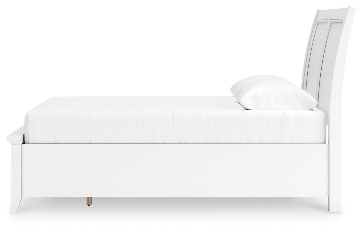 Kiama Vale Queen Sleigh Storage Bed