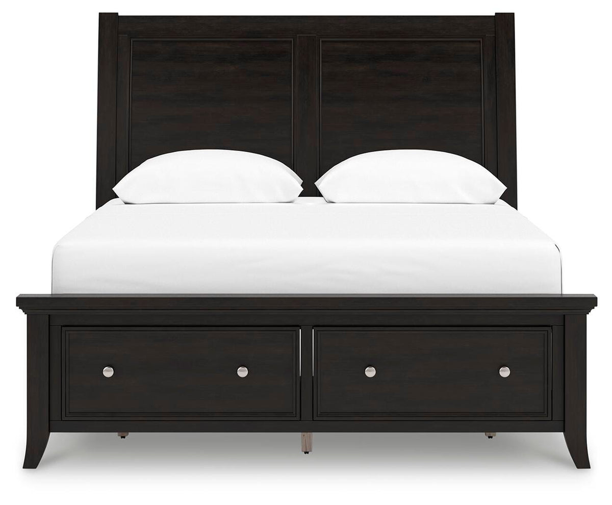 Kingsley Bay Queen Sleigh Storage Bed