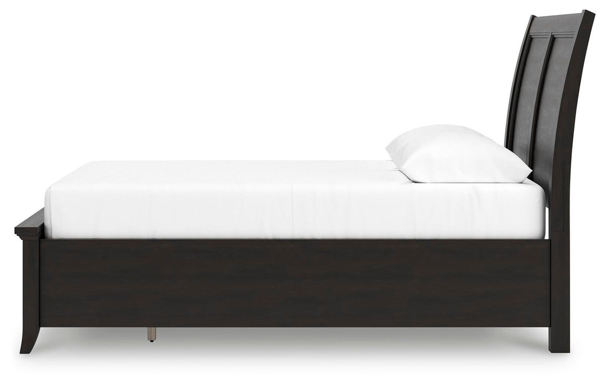 Kingsley Bay Queen Sleigh Storage Bed