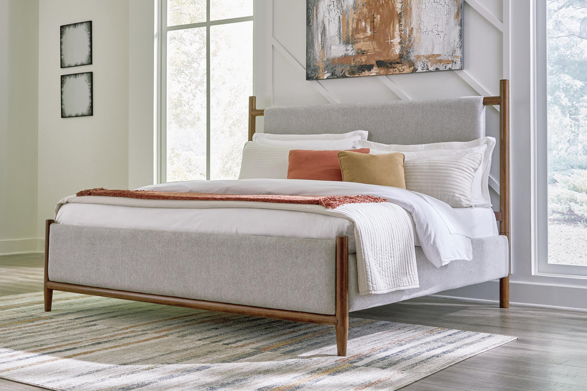 Roscoe King Upholstered Bed Fabric II