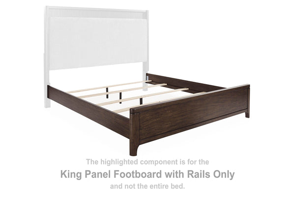 Korestone King Panel Footboard with Rails