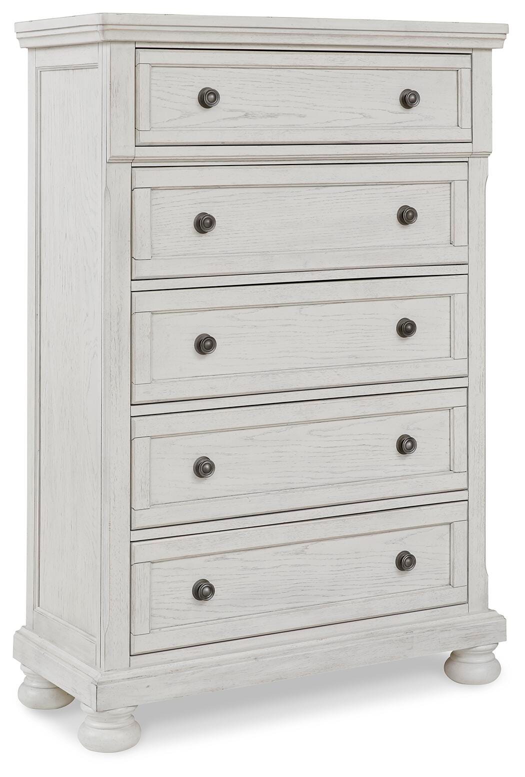 Hadley Queen Panel Storage Bed with Dresser and Mirror and Chest