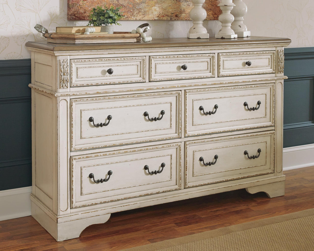 Barnwell King Panel Storage Bed and Dresser