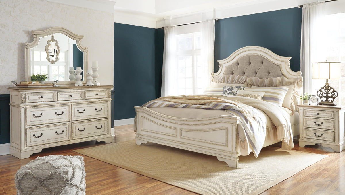 Barnwell Nightstand in Two-tone