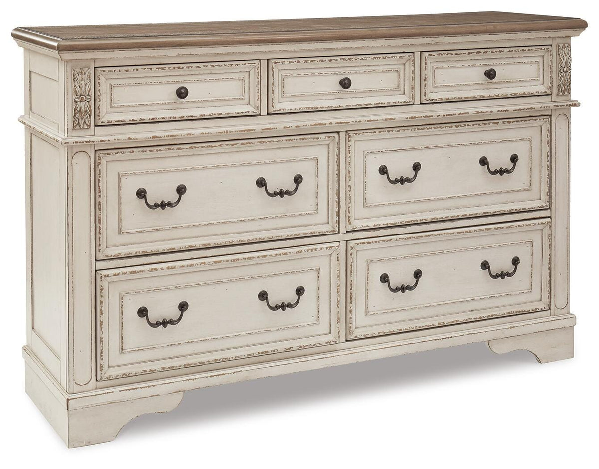 Barnwell King Panel Storage Bed and Dresser