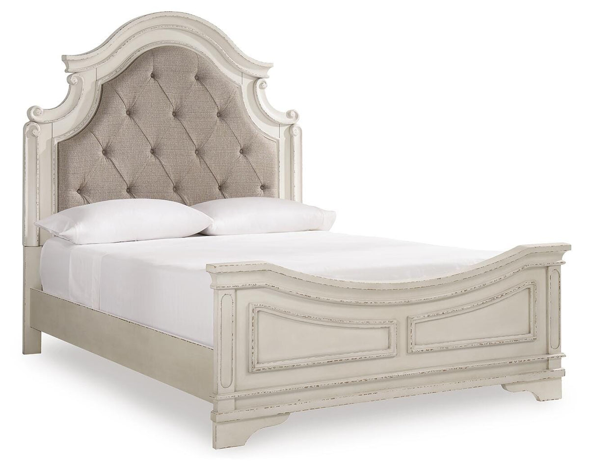 Barnwell Queen Upholstered Panel Bed