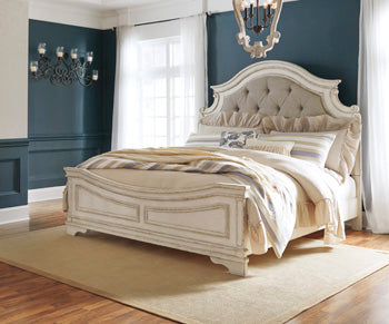 Barnwell Queen Upholstered Panel Bed