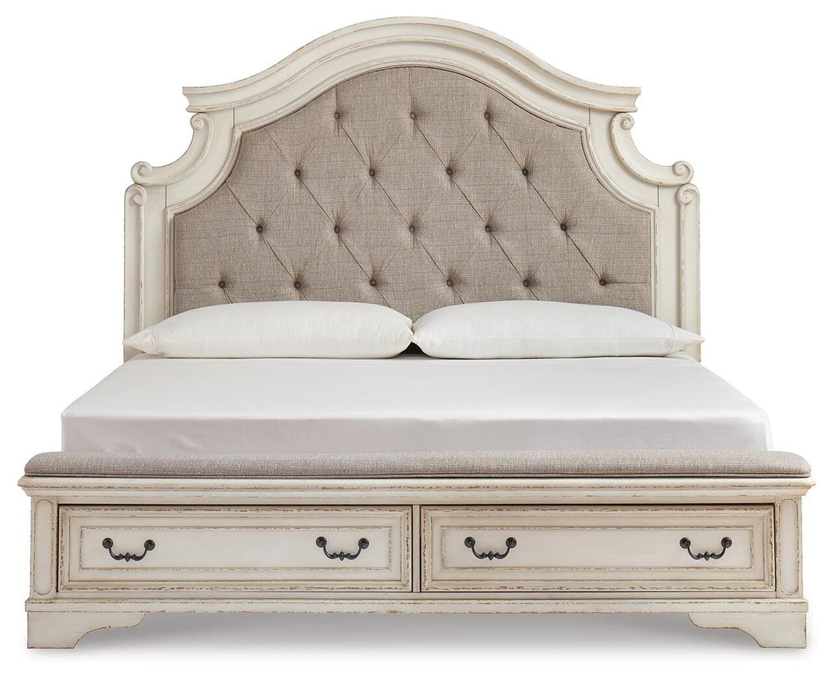 Barnwell King Panel Storage Bed and Dresser