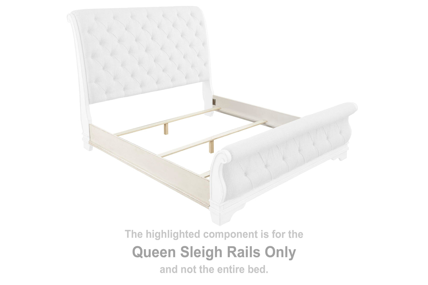 Realyn Queen Sleigh Rails