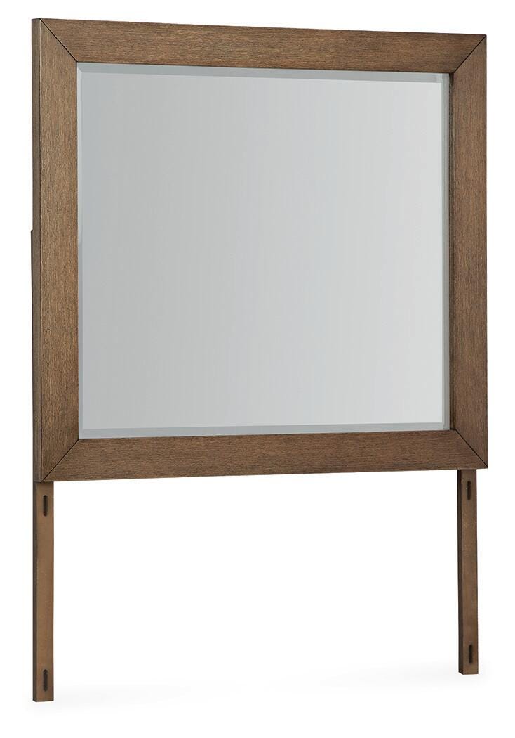 Halyard Bedroom Mirror in Medium Brown