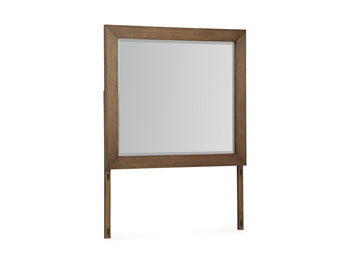 Halyard Bedroom Mirror in Medium Brown