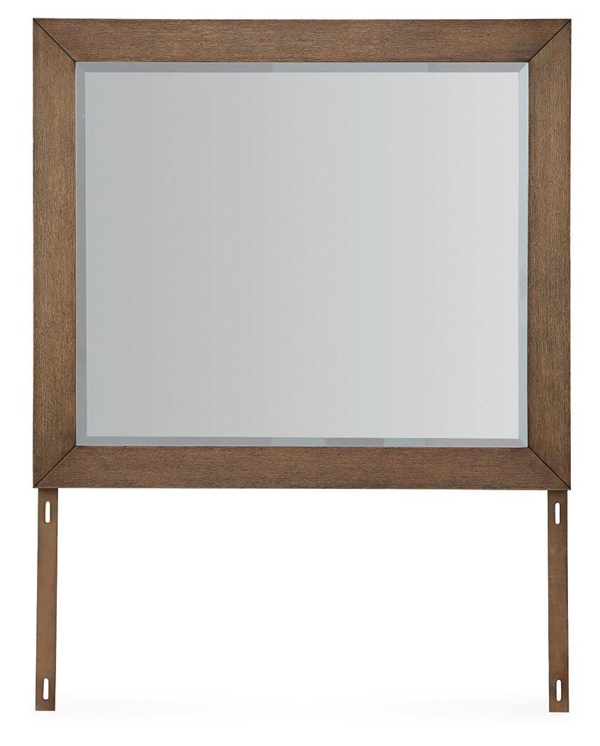 Halyard Bedroom Mirror in Medium Brown
