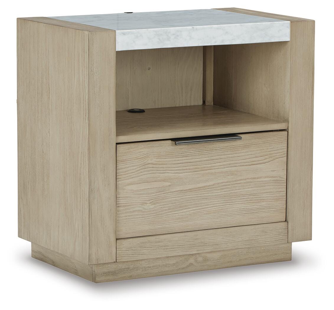Halyard Nightstand in Bisque