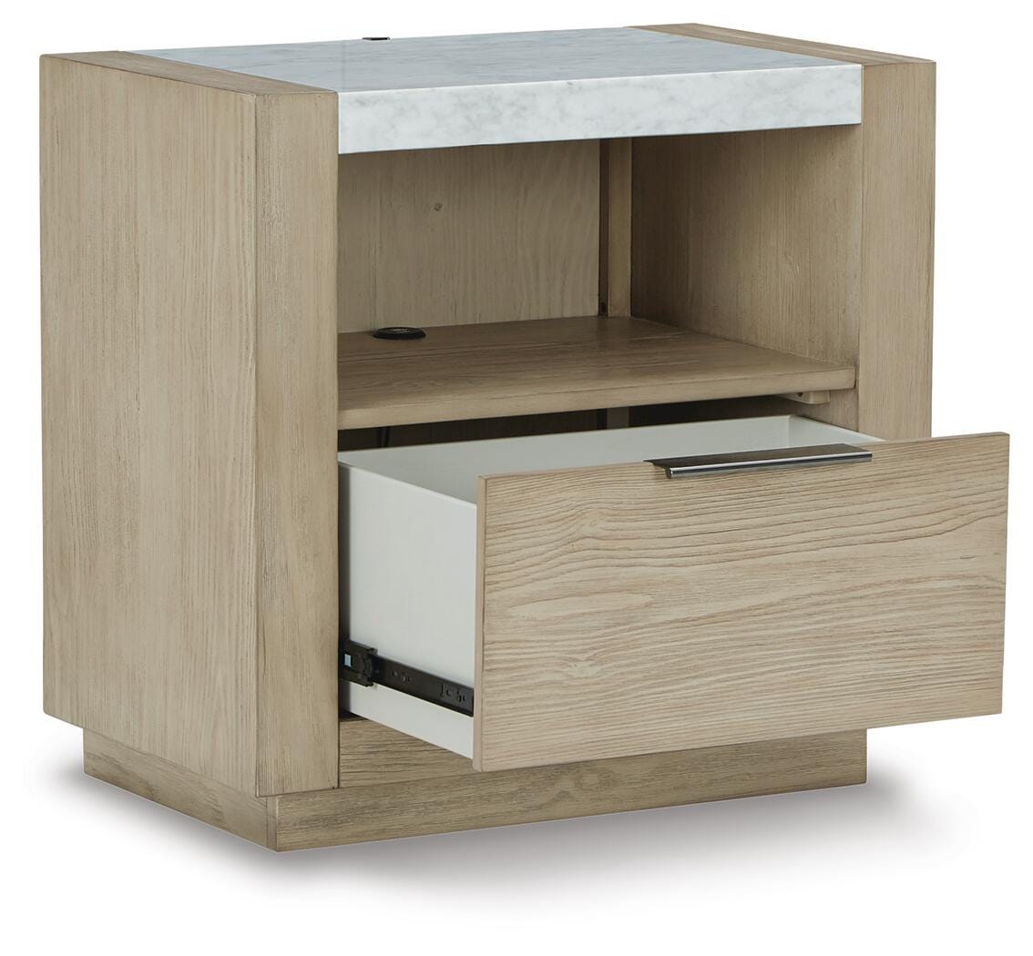 Halyard Nightstand in Bisque