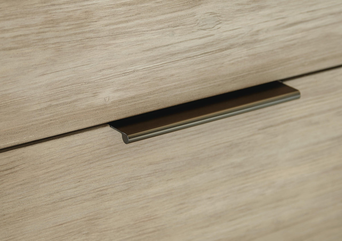 Halyard Dresser and Mirror in Bisque