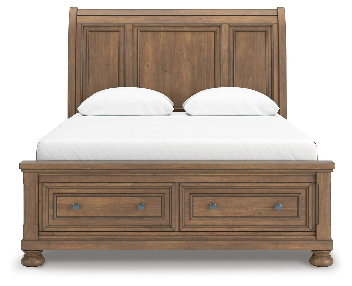 Ellsworth Queen Storage Sleigh Bed
