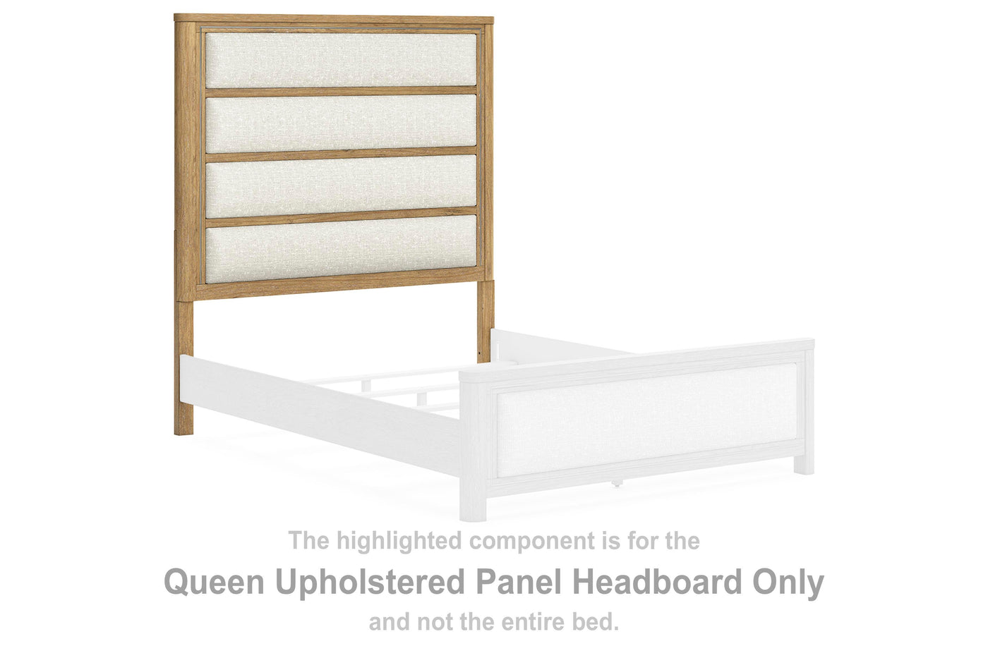 Rencott Queen Upholstered Panel Headboard