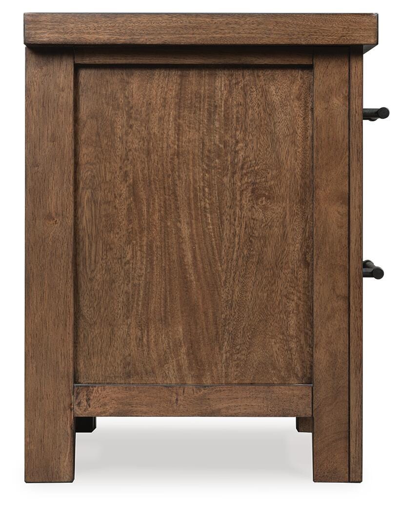 Wexford Nightstand in Warm Brown