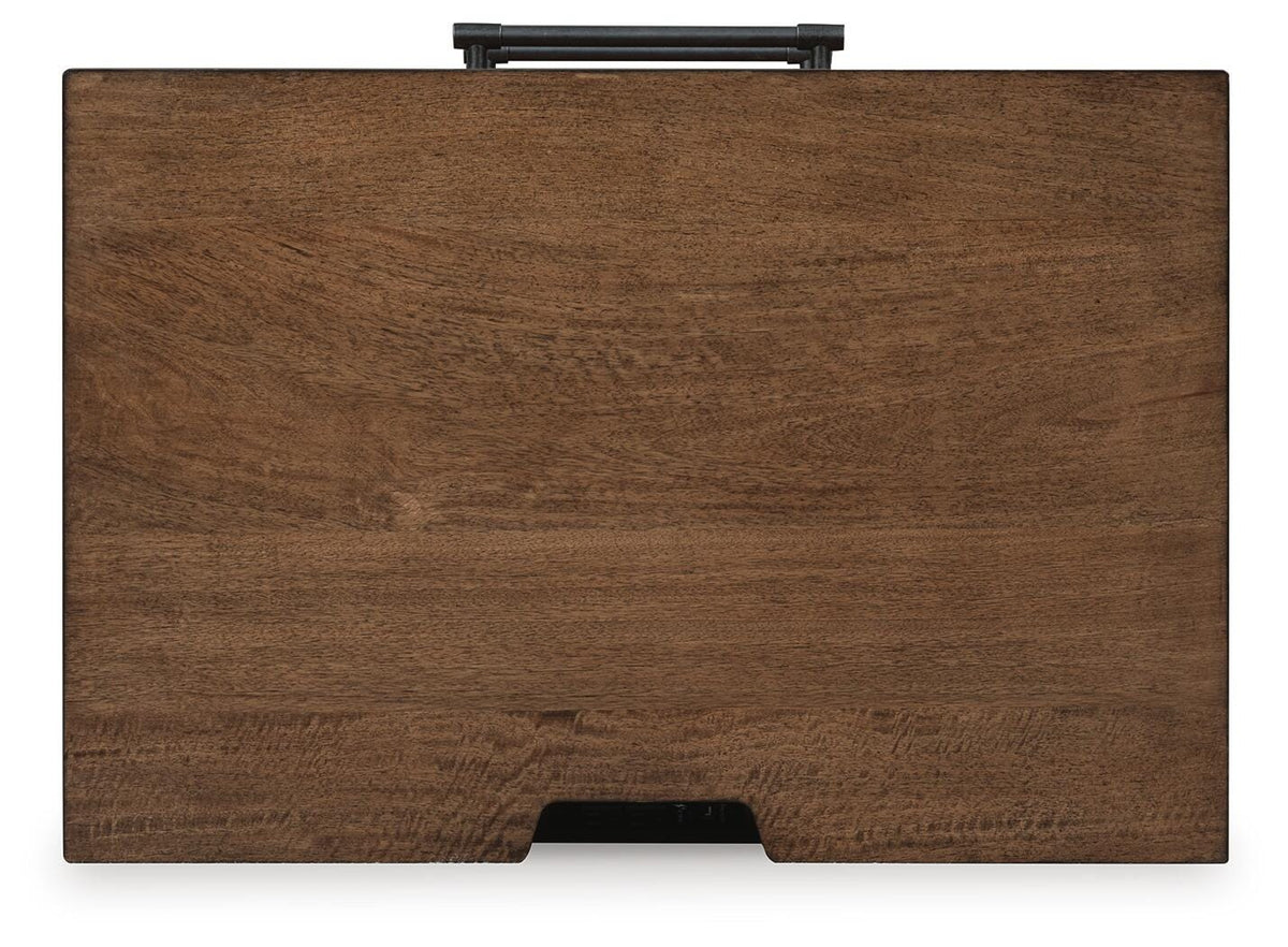 Wexford Nightstand in Warm Brown