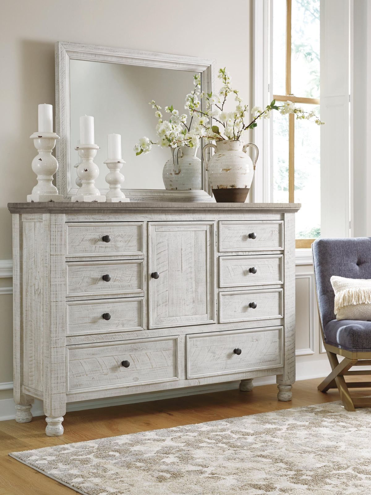 Millbrook Dresser and Mirror