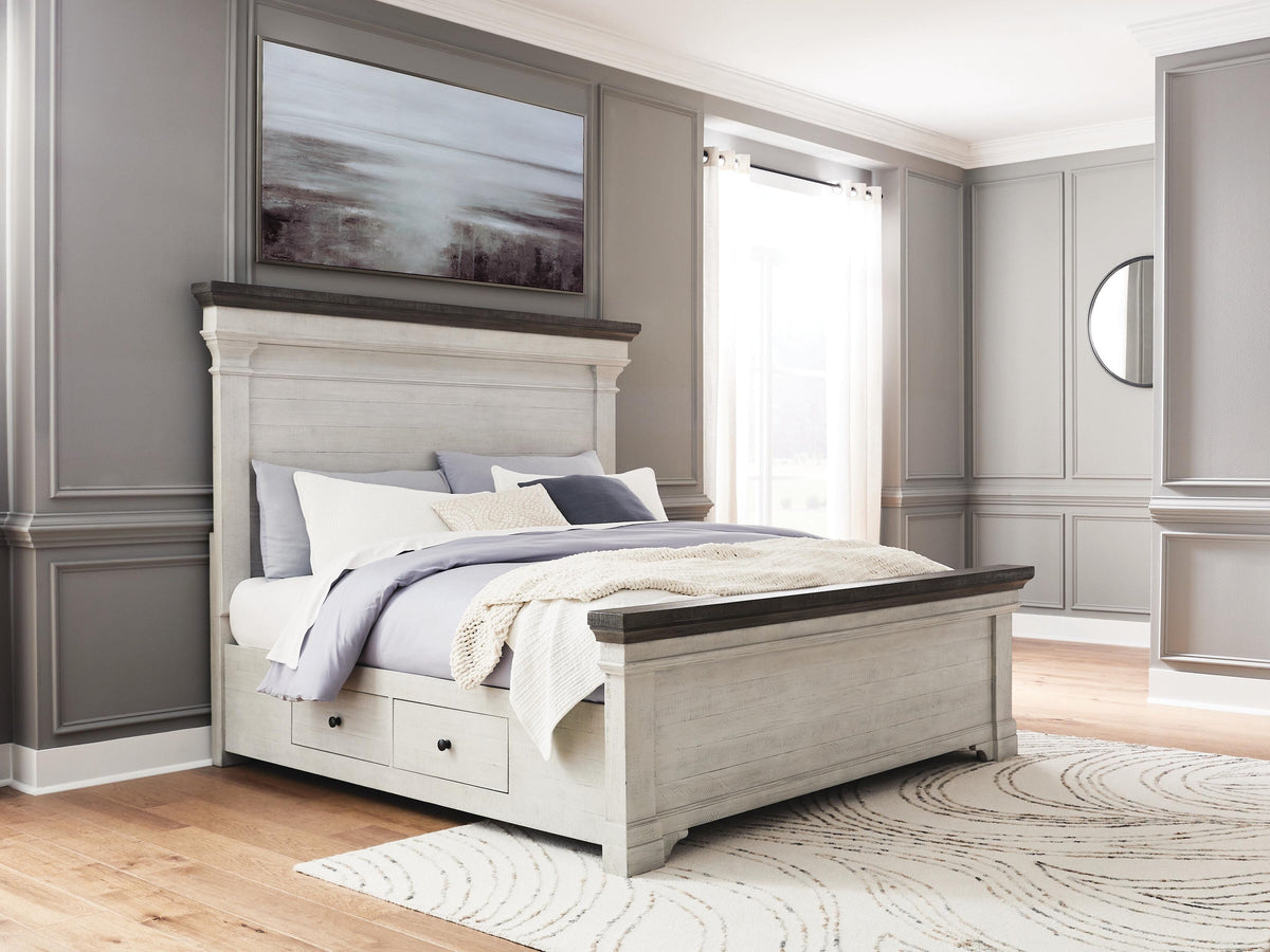 Millbrook Queen Panel Storage Bed