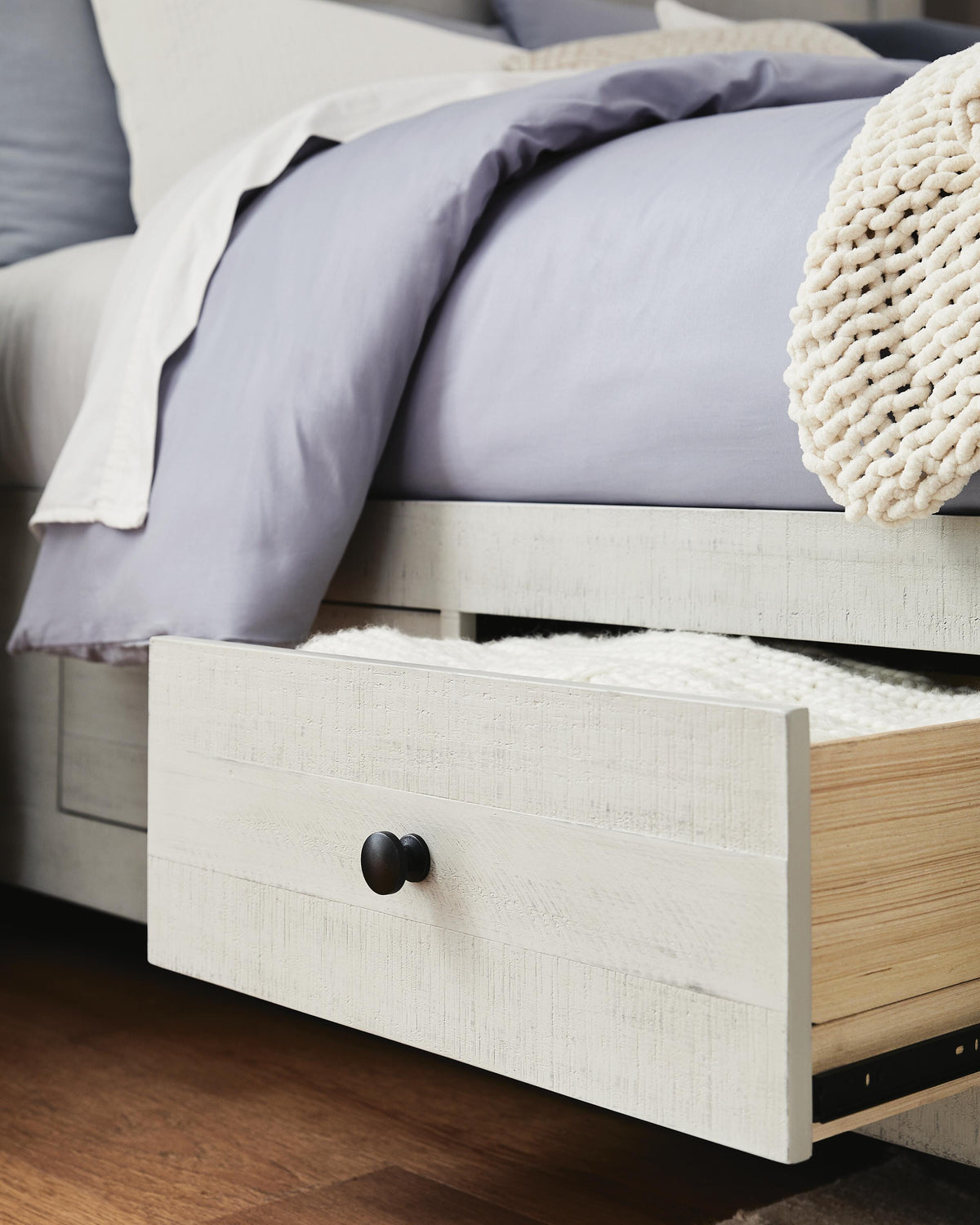 Millbrook Queen Panel Storage Bed