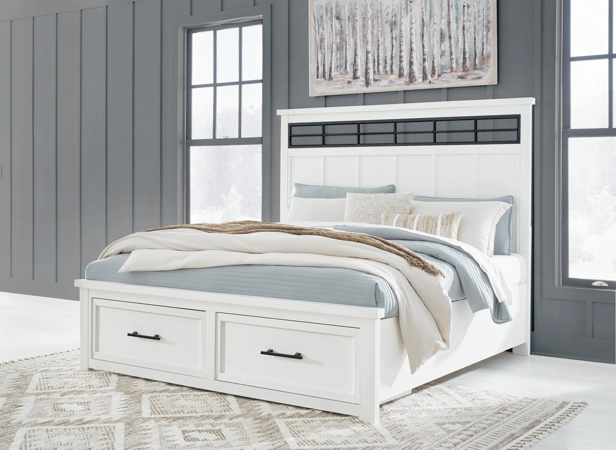 Wategos King Panel Storage Bed