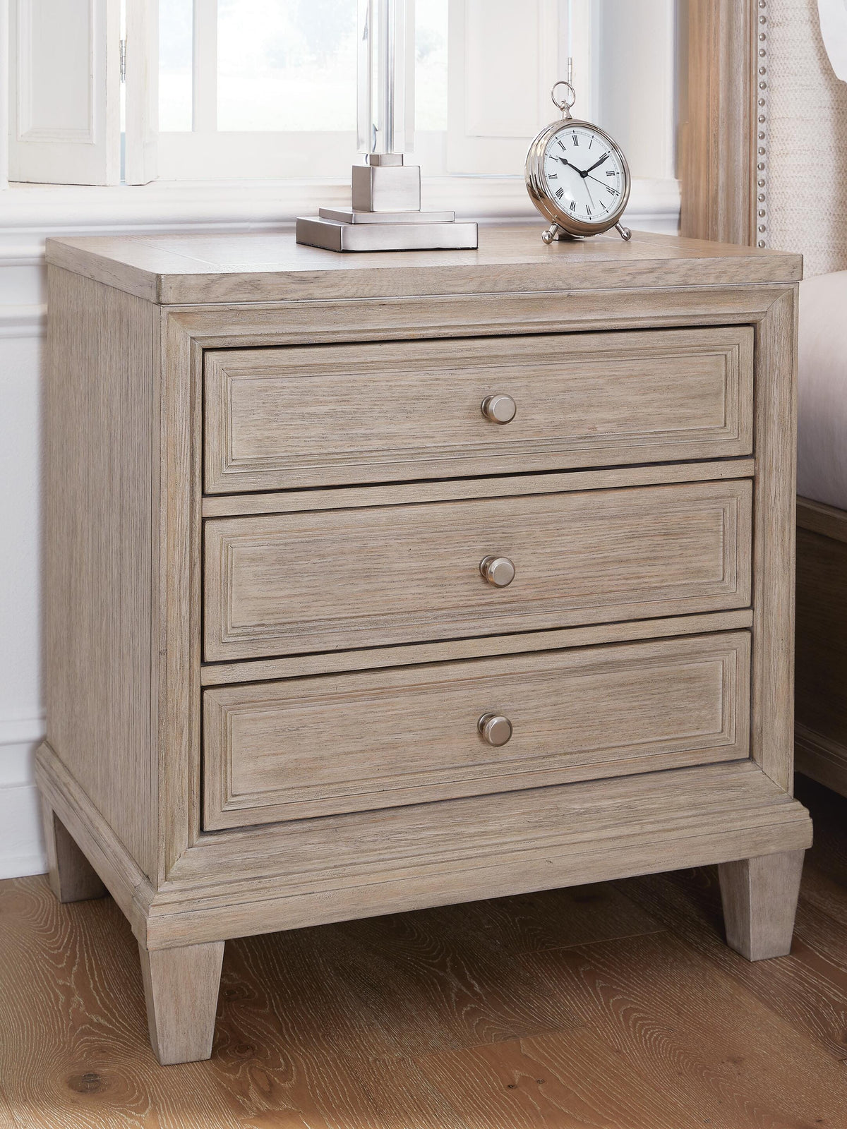 Ashfield Nightstand in Light Grayish Brown