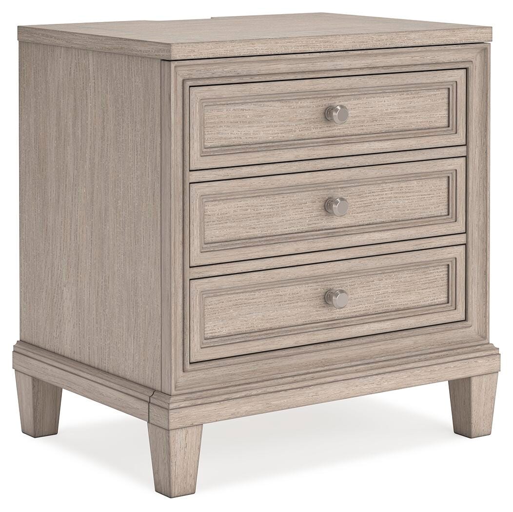 Ashfield Nightstand in Light Grayish Brown