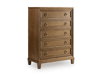 Ashfield Chest of Drawers in Brown