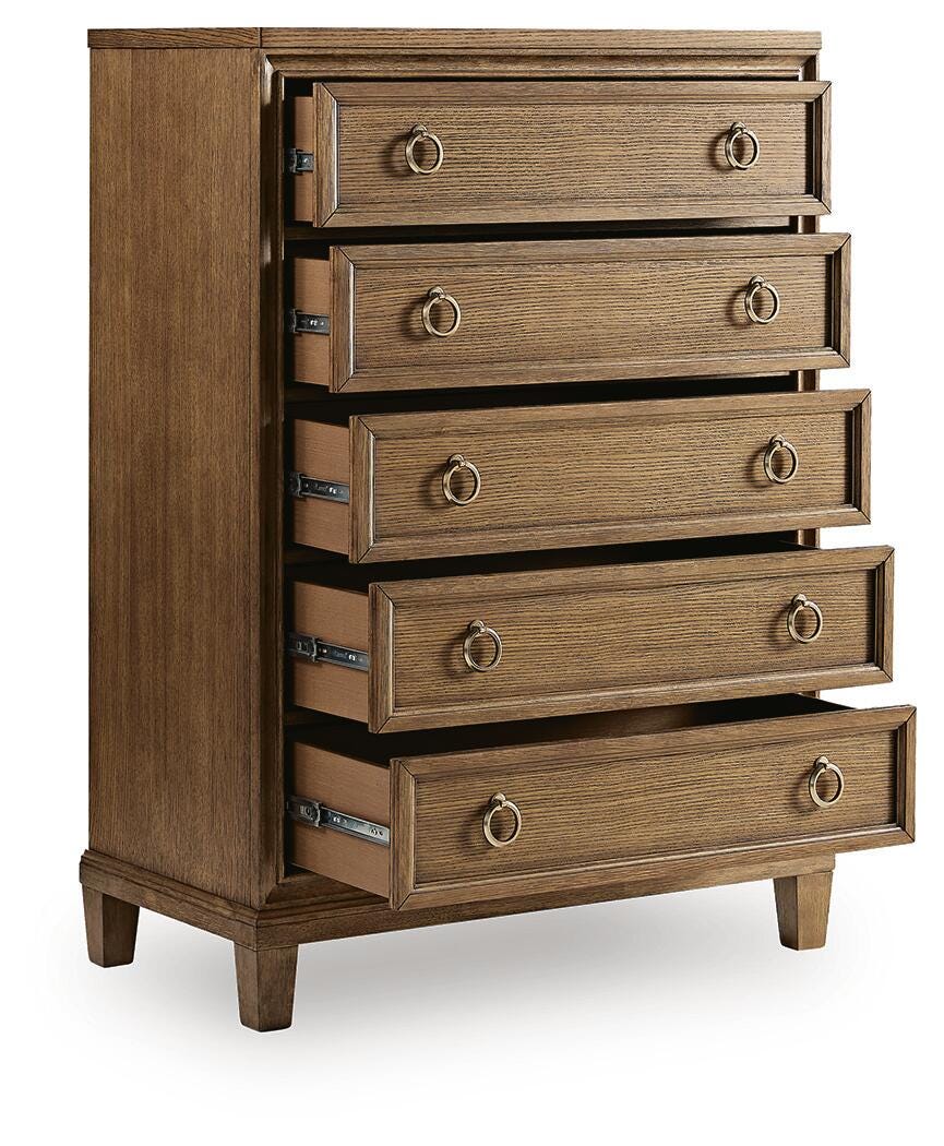 Ashfield Chest of Drawers in Brown