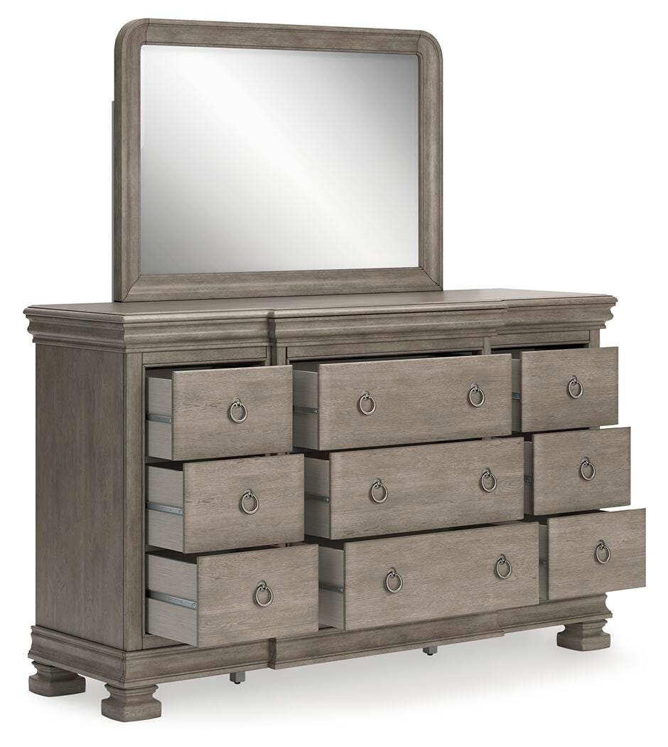 Nyle Dresser and Mirror