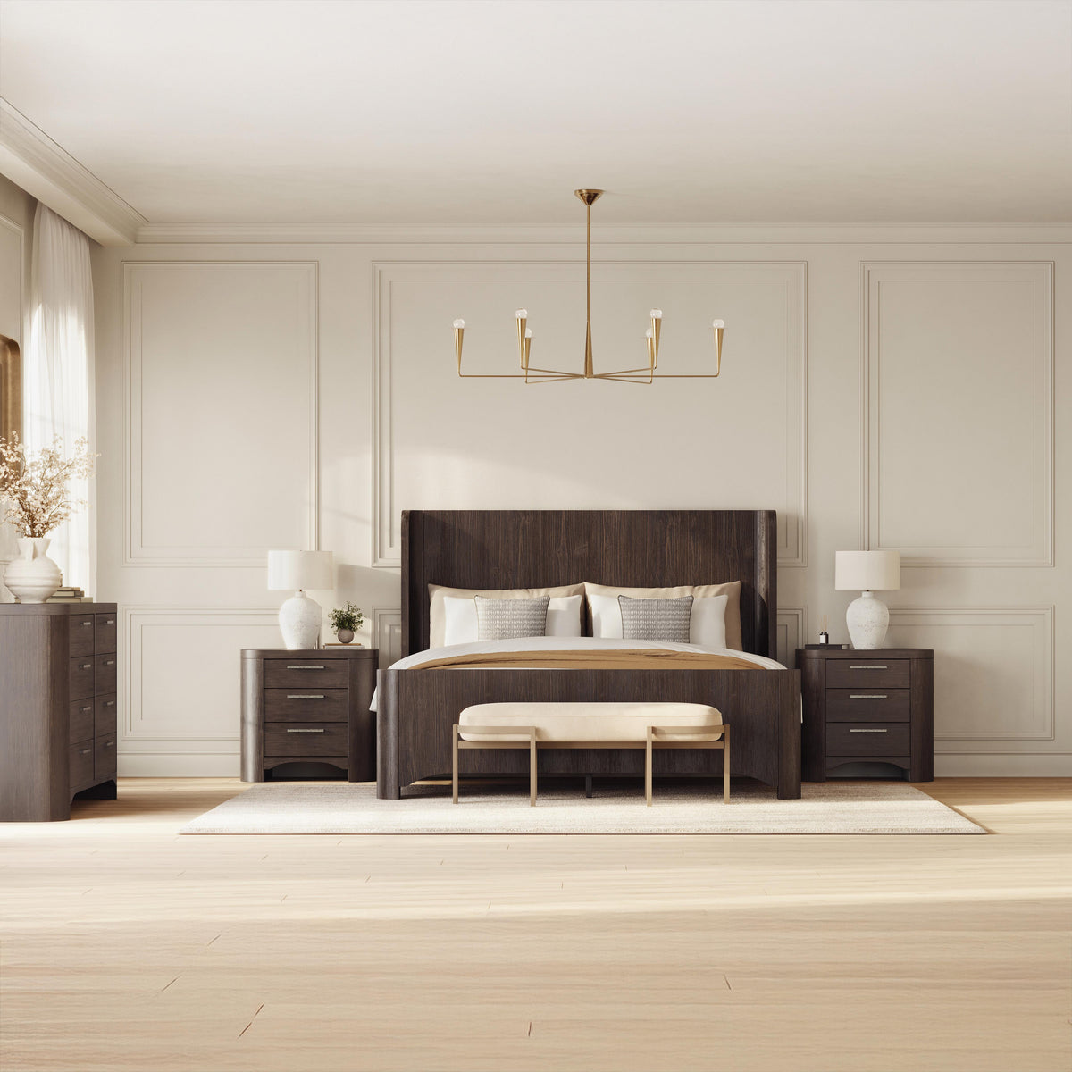 Solenne Queen Panel Bed