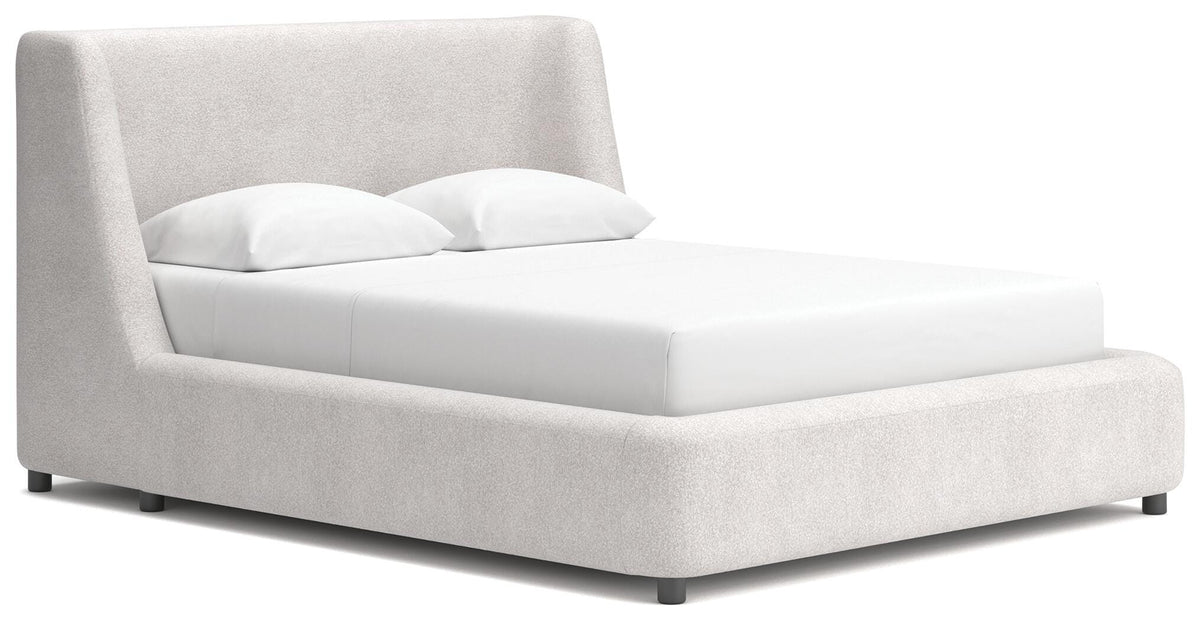 Solenne Queen Upholstered Platform Bed