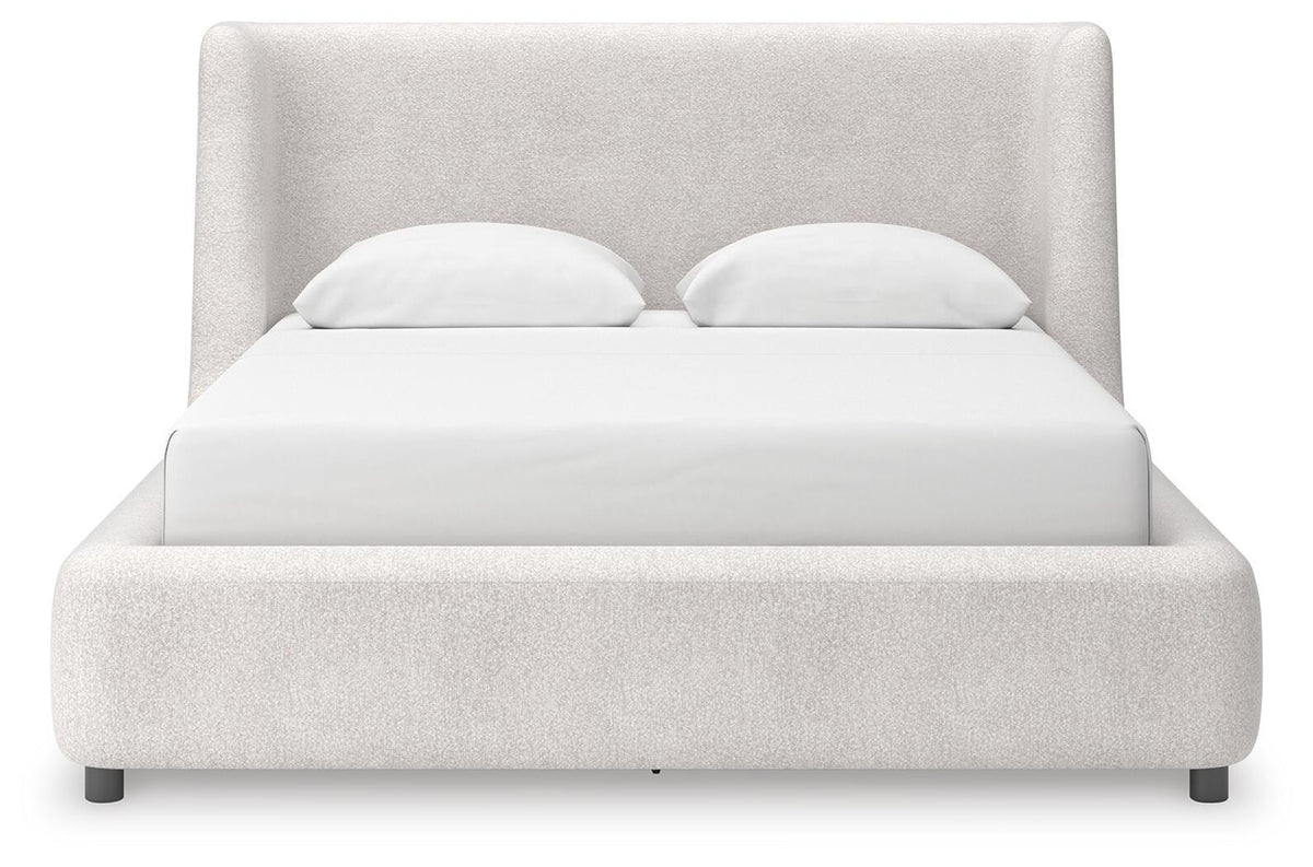 Solenne Queen Upholstered Platform Bed