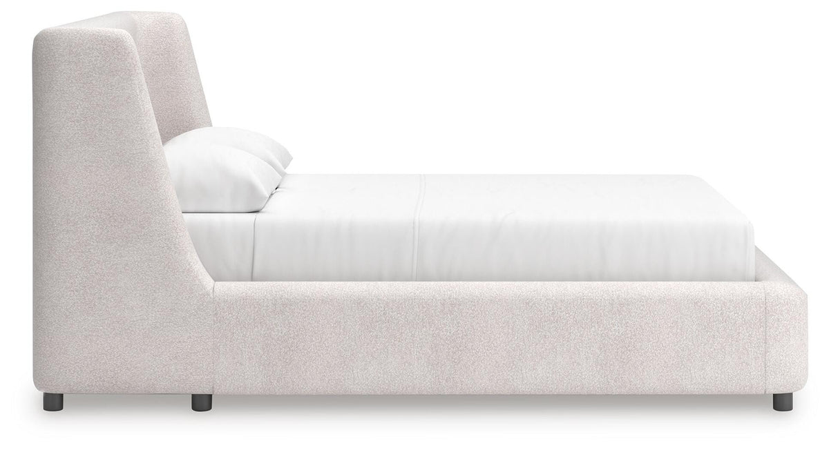Solenne Queen Upholstered Platform Bed