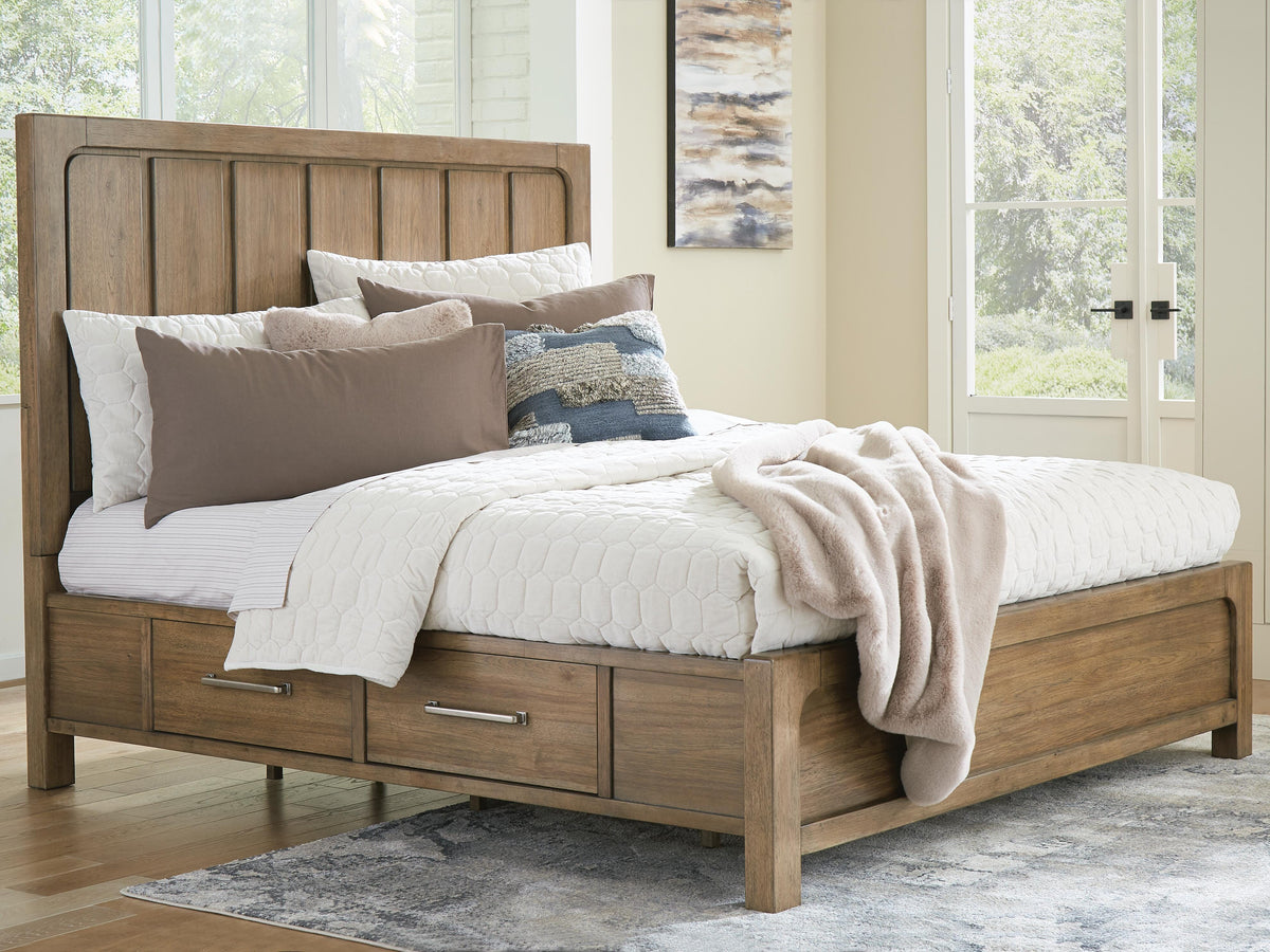 Merrigan Queen Panel Bed with Storage