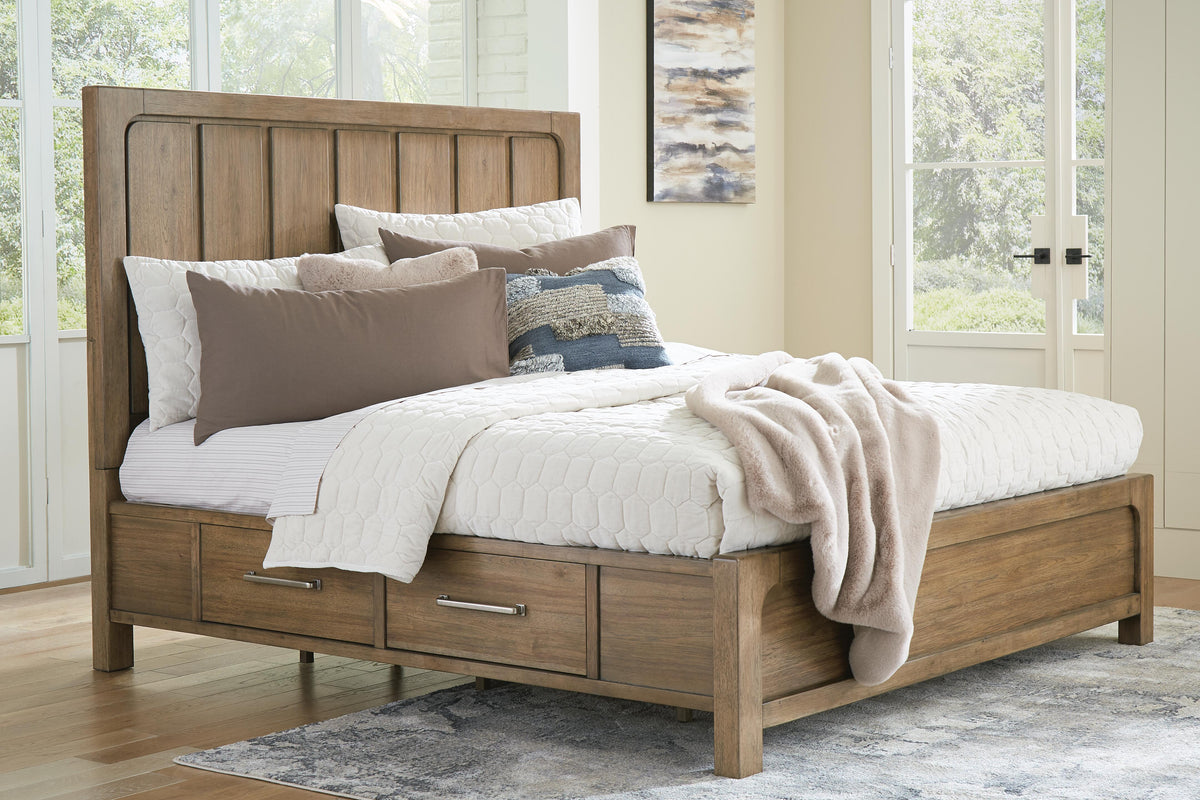 Merrigan Queen Panel Bed with Storage