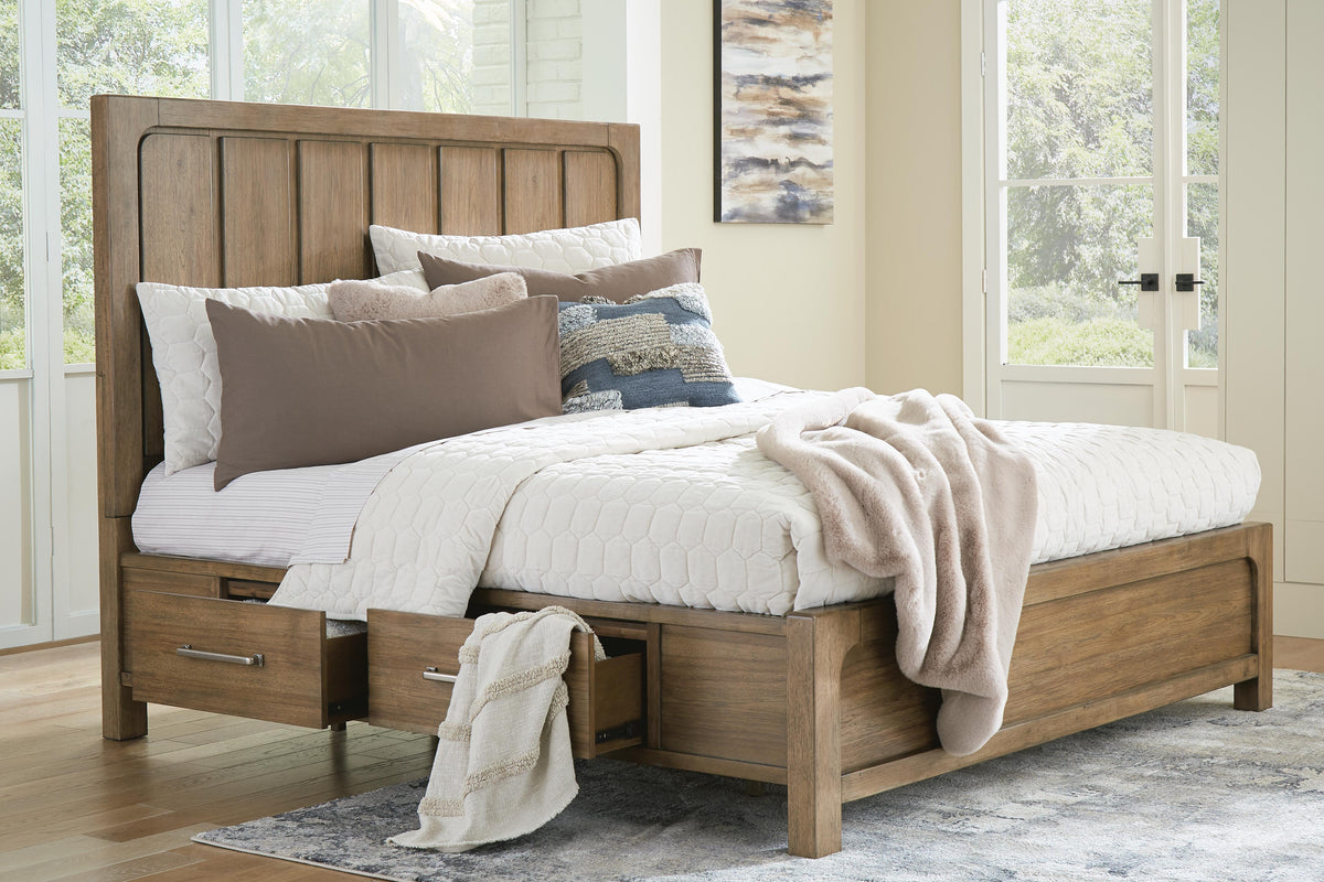 Merrigan Queen Panel Bed with Storage