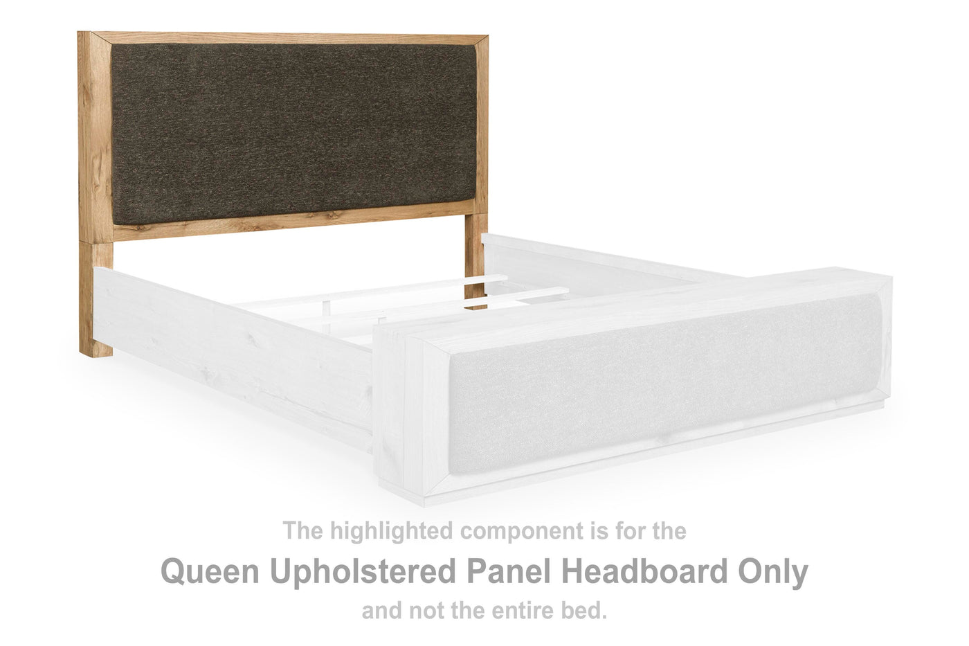 Bracken Queen Upholstered Panel Headboard