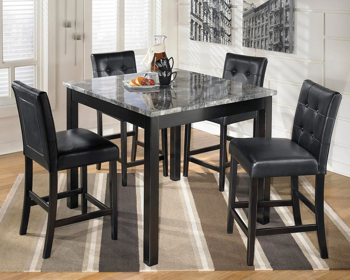 Larkin Counter Height Dining Table and Bar Stools (Set of 5)