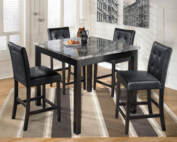 Larkin Counter Height Dining Table and Bar Stools (Set of 5)