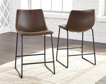 Draymont Counter Height Bar Stool in Brown