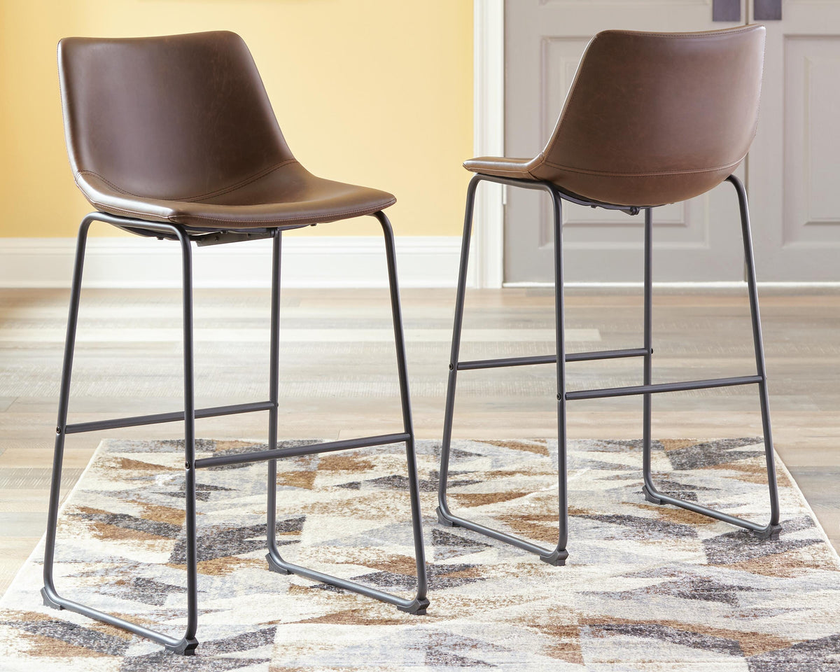 Draymont Pub Height Bar Stool in Brown