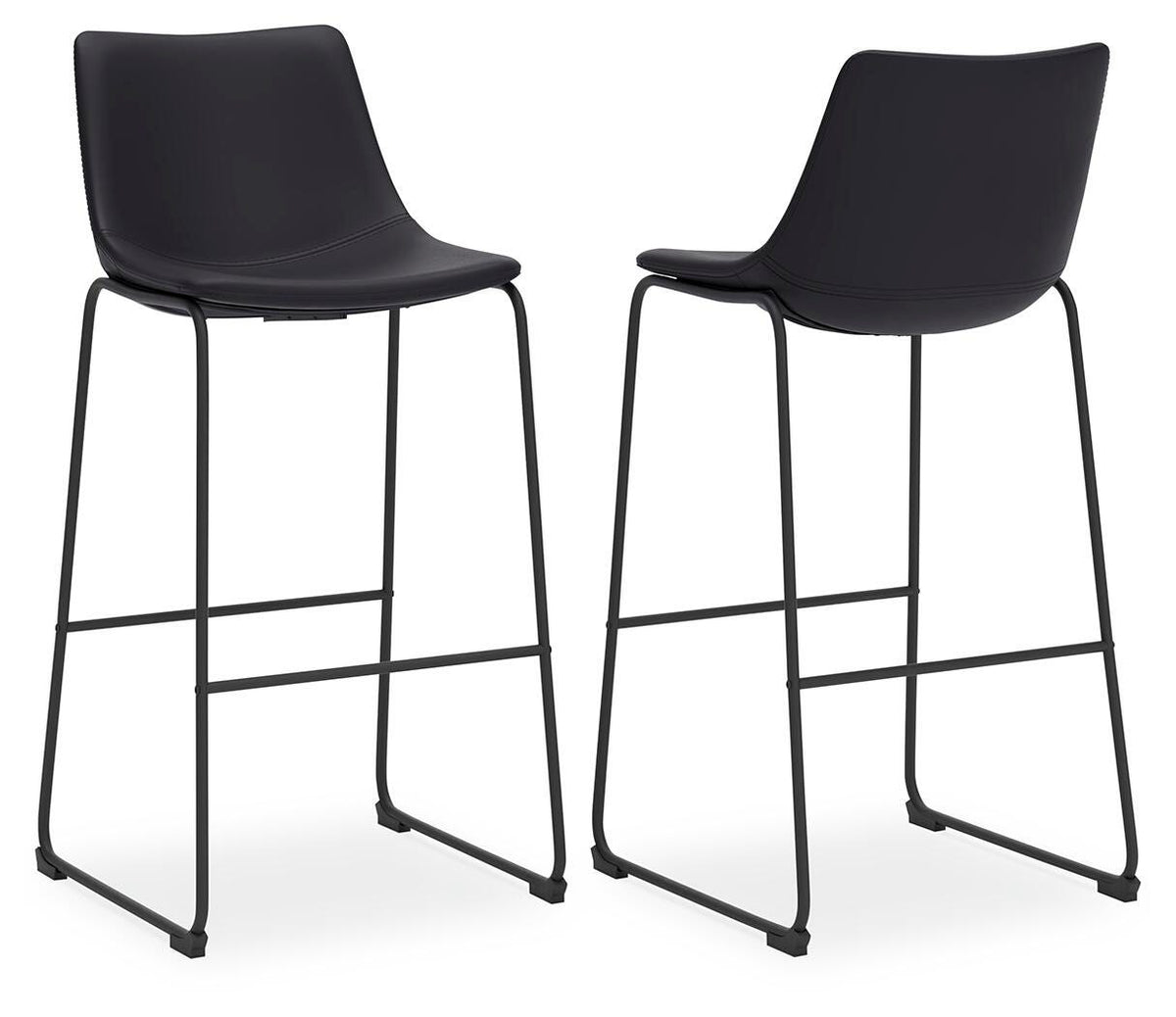 Draymont Pub Height Bar Stool in Black